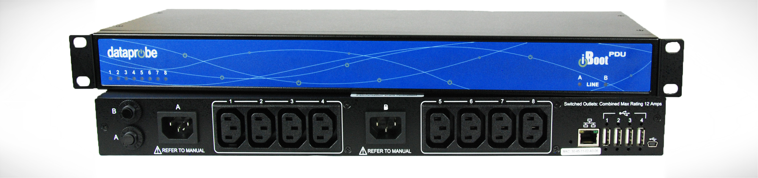 Power Distribution Unit model iBoot-PDU8-2C10