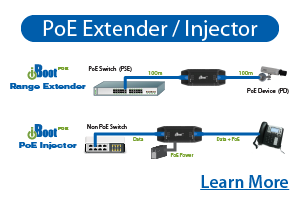 iBoot Features - PoE Extender and Injector in one