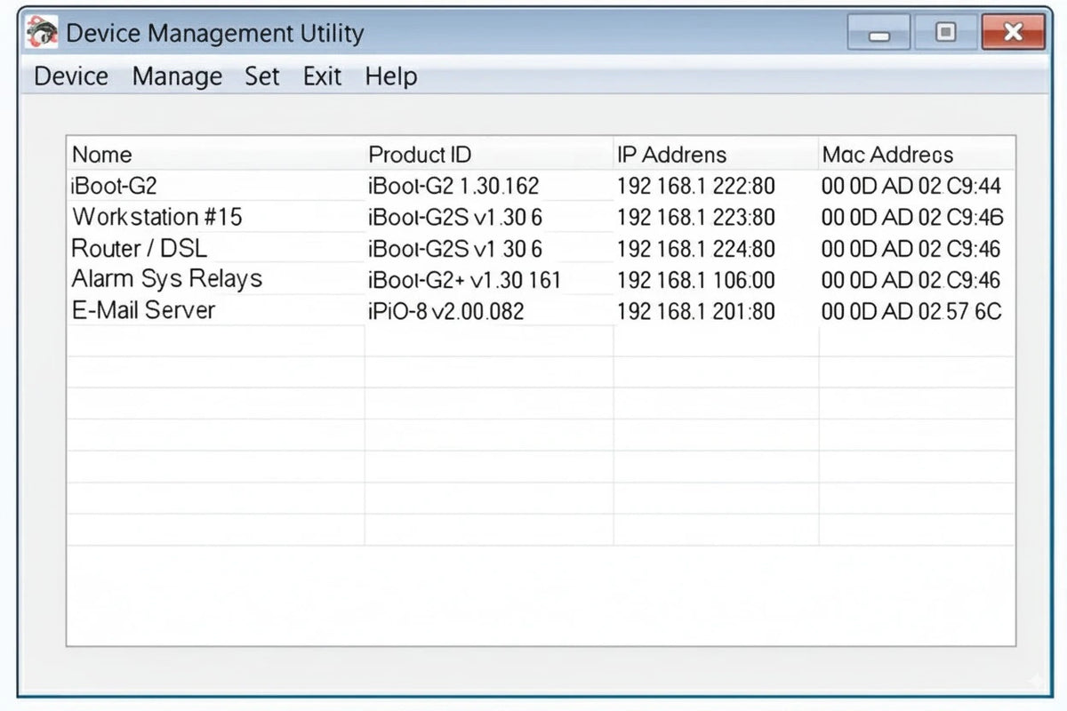 Device Management Utility (DMU) Support