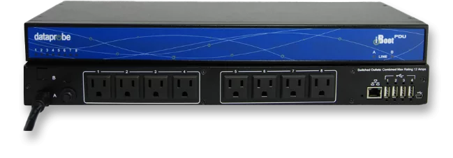 IBOOT-PDU for intelligent power distribution with real-time monitoring and remote control